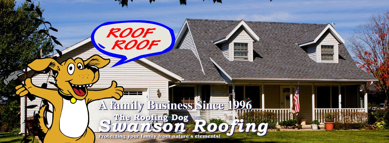 the roofing dog, swanson roofing Champagne, IL Roof Replacement Contractors in Urbana