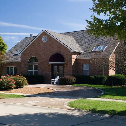 Suburban Home With Skylights